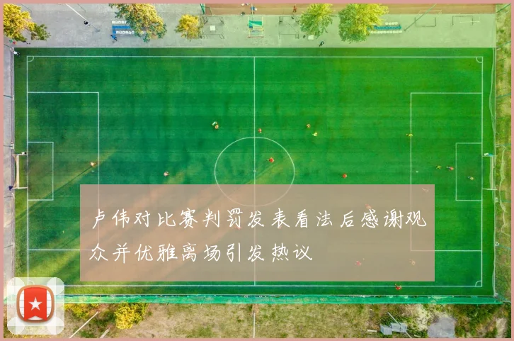 卢伟对比赛判罚发表看法后感谢观众并优雅离场引发热议
